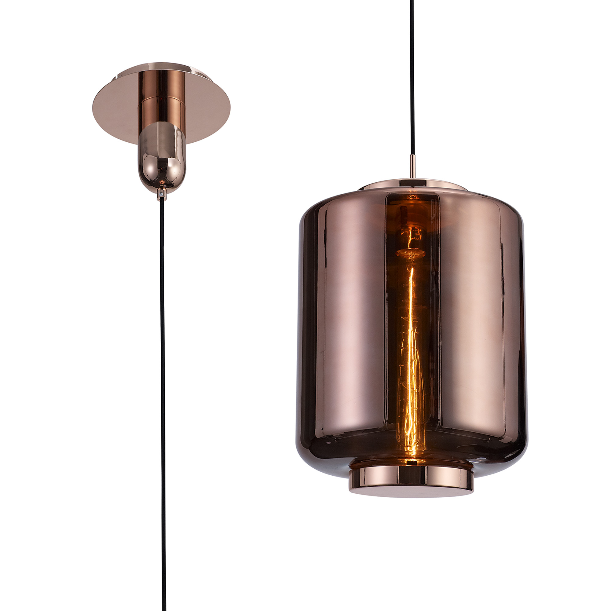 M6193  Jarras Pendant Round 1 Light